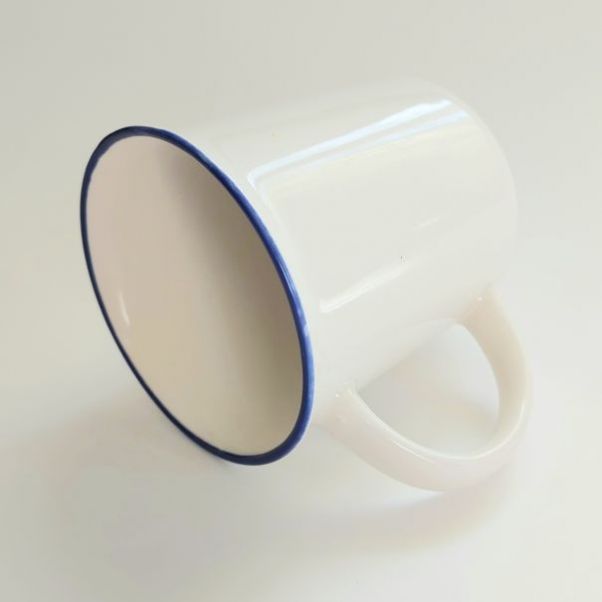 Кружка Nostalgie с синим ободком