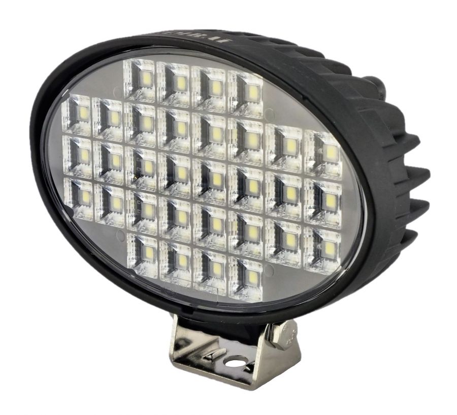 Рабочая светодиодная фара 32 Ватт 32 led Osram ближнего света 12-24 Вольт ip67 PRO series овальная