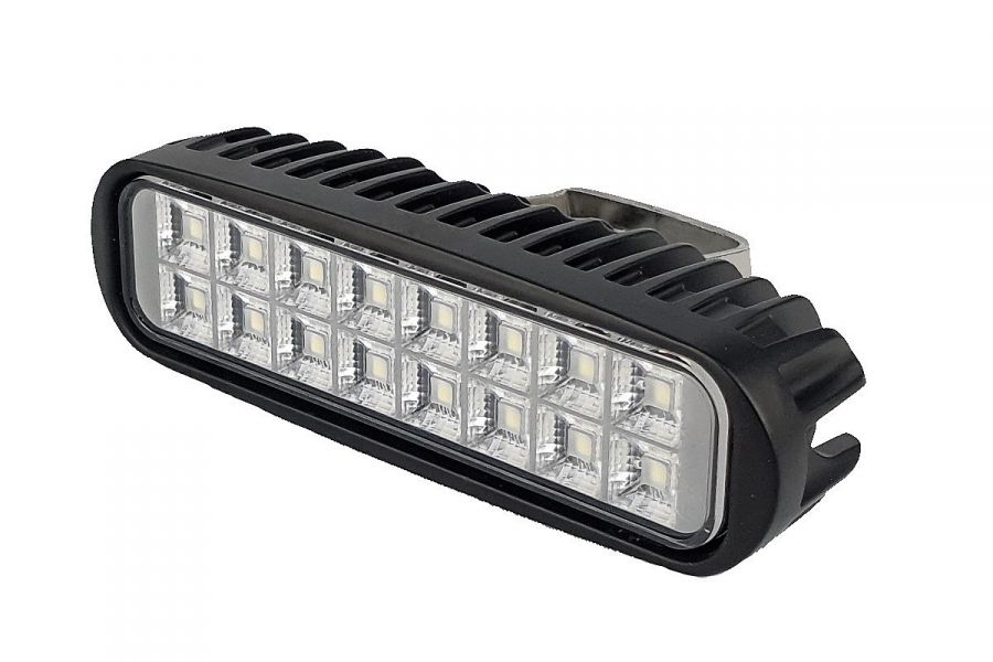 Рабочая светодиодная фара 16 Ватт 16 led Osram ближнего света 12-24 Вольт ip67 PRO series прямоугольная