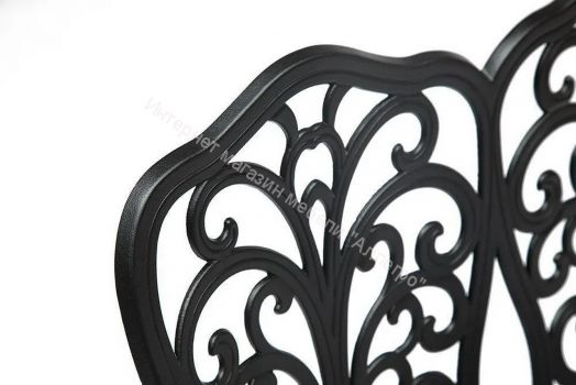 Скамья Secret De Maison Symphonie сплав металла/алюминий, черный