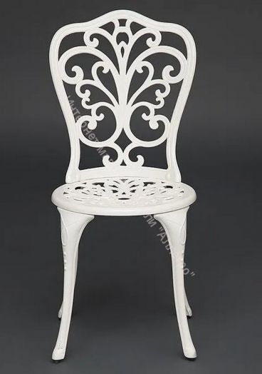 Стул Secret De Maison Mozart алюминиевый сплав, butter white