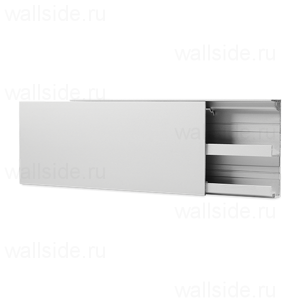 Скрытый плинтус с кабель-каналом Ликорн С-07.3.2