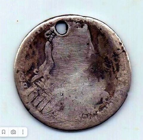 Полтина 1733 Анна Иоанновна Редкий тип