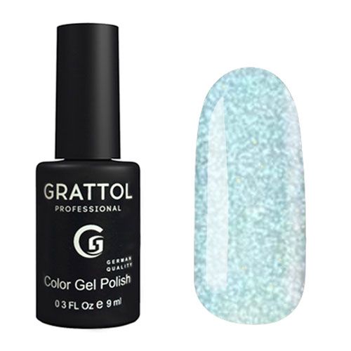 ГЕЛЬ-ЛАК СВЕТООТРАЖАЮЩИЙ GRATTOL COLOR GEL POLISH BRIGHT LIGHT 03, 9 МЛ