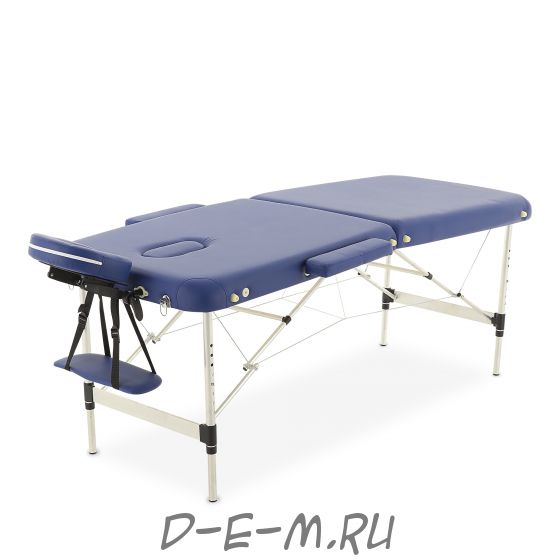 Массажный стол складной алюминиевый Med-Mos JFAL01A 2-х секционный