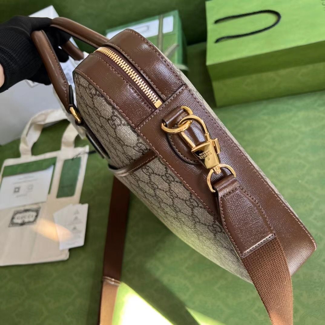 Портфель Gucci GG Supreme 40x30x6 cm