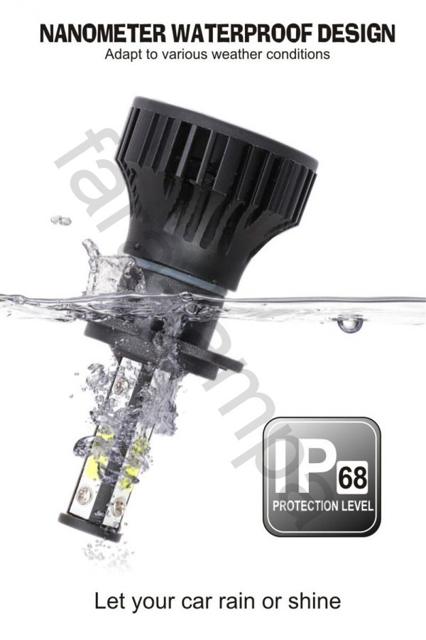 Светодиодная лампа для авто серия X1 цоколь H4