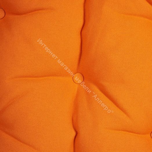 23/02 Матрац для кресла "Мамасан" ткань, оранжевый, С 23