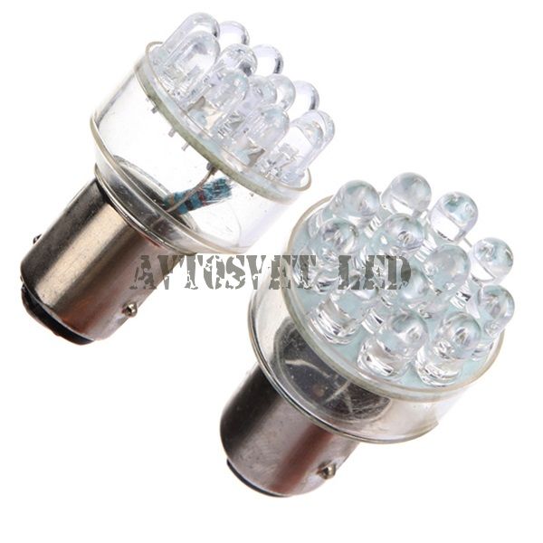 Светодиодные лампочки AS1156-12SMD-24V (P21W-BA15s)