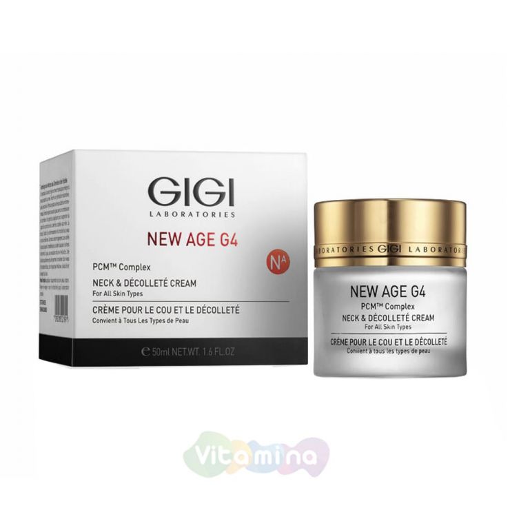 GIGI Крем для шеи и декольте New Age G4 Neck & Decollete Cream, 50 мл