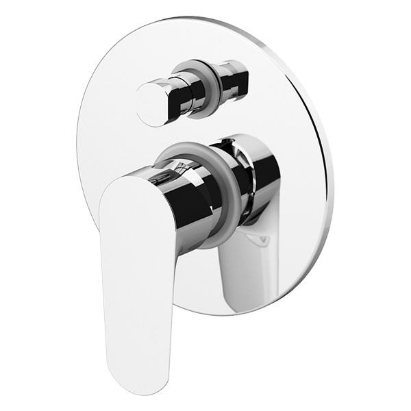 Изображение Смеситель для душа встраиваемый, на 2 выхода Gattoni H2OMIX3000 3034