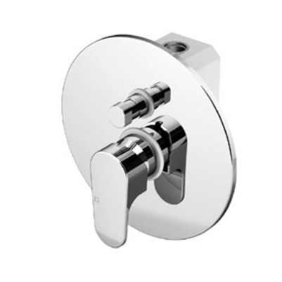 Изображение Смеситель встраиваемый на 2 выхода Gattoni H2OMIX1000 1034/ESС0