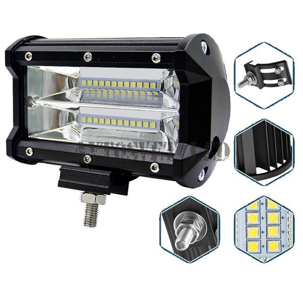 Светодиодная фара AG24-72W FLOOD (72 ватта, СТГ)