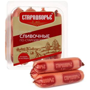 Сосиски ВЯЗАНКА 500г Сливочные