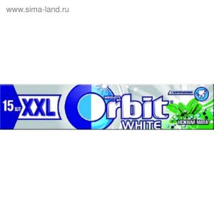 Жевательная резинка ORBIT XXL 20,4г Нежная мята