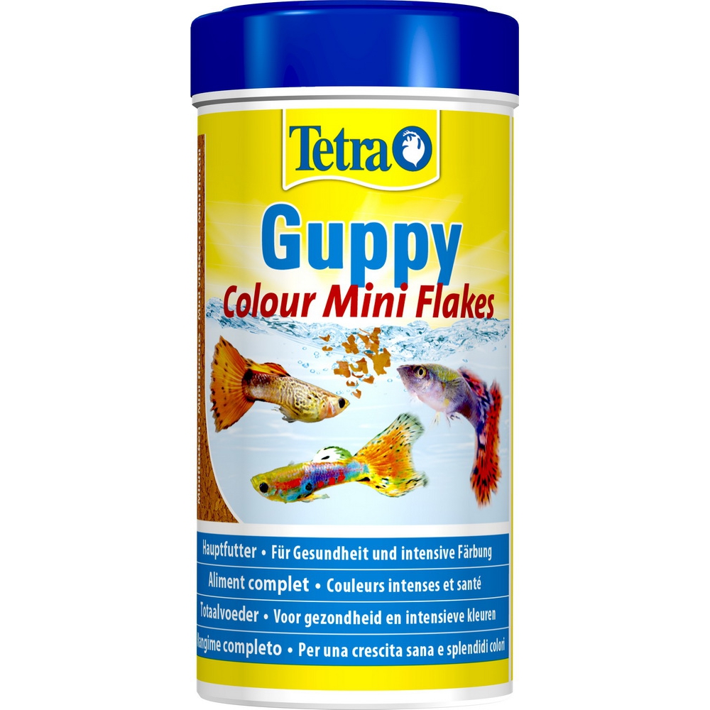 Корм для рыб Tetra Guppy Colour 250мл xлопья для гуппи