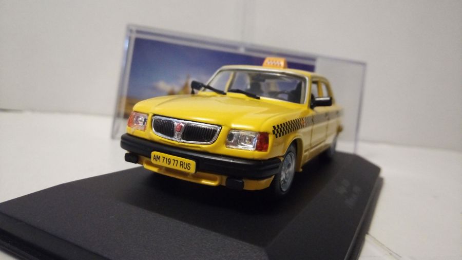 Volga Gaz 3110  Moscow 1998 Taxi (IXO-ALTAYA) 1/43