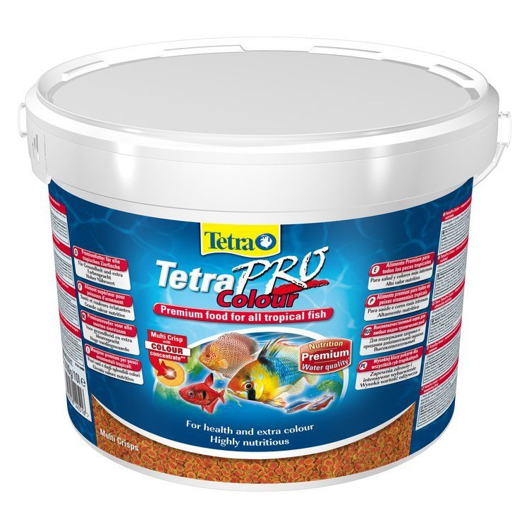 Корм для рыб TetraPro Color Crisps 10л