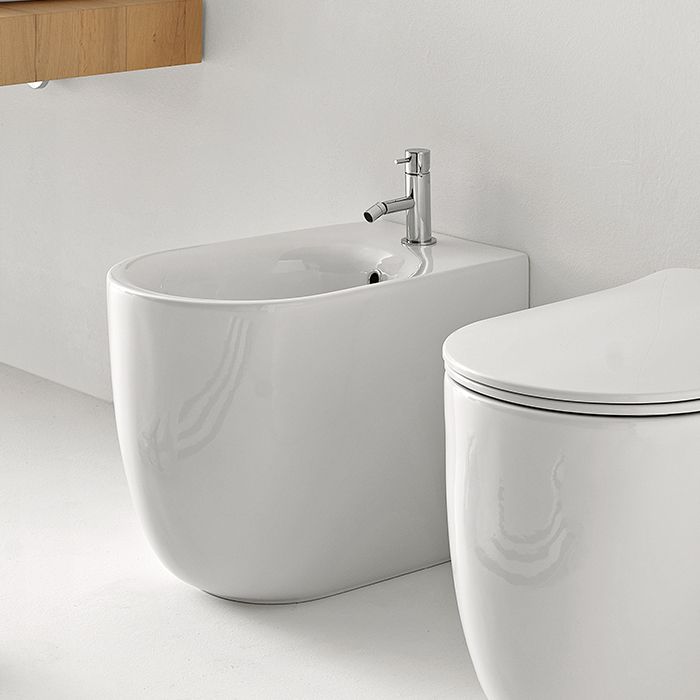 Изображение Керамическое биде Kerasan Nolita напольное WB5N 532001