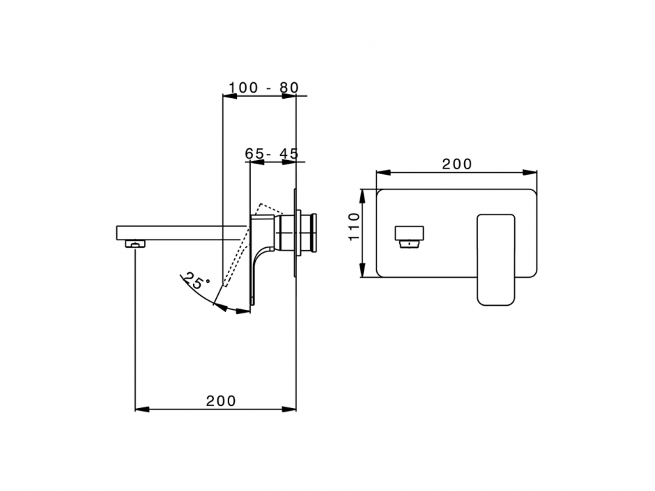 Смеситель для раковины Cisal Cubic CU005512/CU005513/CU005514 ФОТО