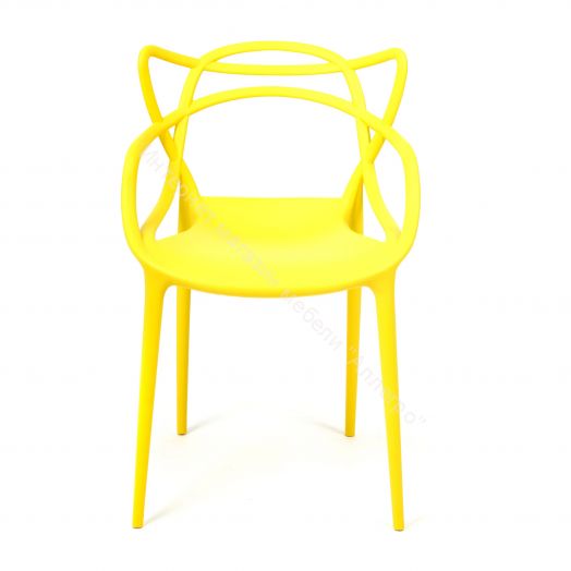 Стул Cat Chair (mod. 028) пластик, желтый