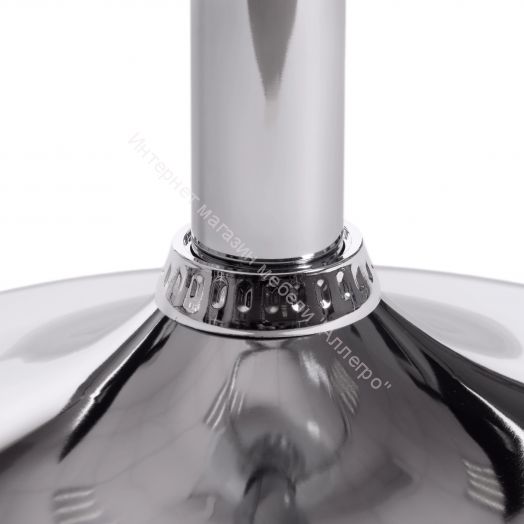 Стул барный BARBER (mod. KY711D) металл/экокожа, белый/черный/хром