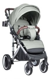 2 Коляска детская прогулочная Bino Angel Plus (Steel Gray Стальной серый)