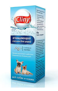 Cliny Лосьон очищающий для ушей, 50 мл