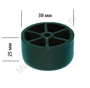 ОПОРА МЕБЕЛЬНАЯ ПЛАСТИК 1-2