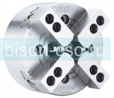 Патрон токарный Autogrip 4H-10A8 4-х кулачковый механизированный со сквозным отверстием
