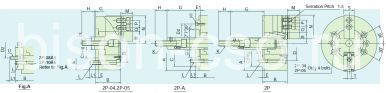 Патрон токарный Autogrip 2P-08A6 2-х кулачковый механизированный без проходного отверстия Патрон токарный Autogrip 2P-08A6 2-х кулачковый механизированный без проходного отверстия