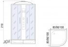 Душевая кабина DUNAY 80/24 МТ
