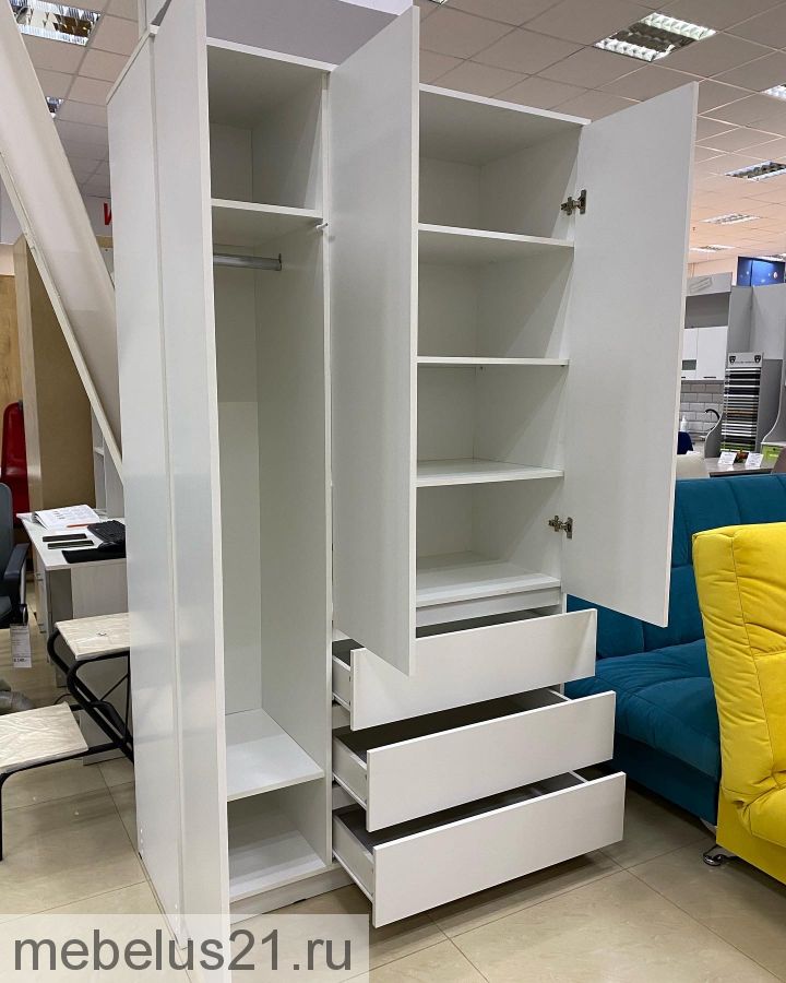 Шкаф Норд 1200 мм  Белый