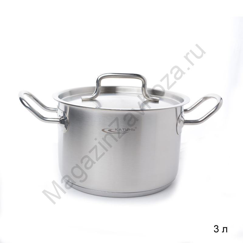 Кастрюля Нерж, 3,0 л