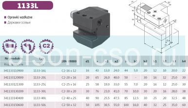 1133-40L Резцедержатель C2-40x25 левый Bison-Bial Польша