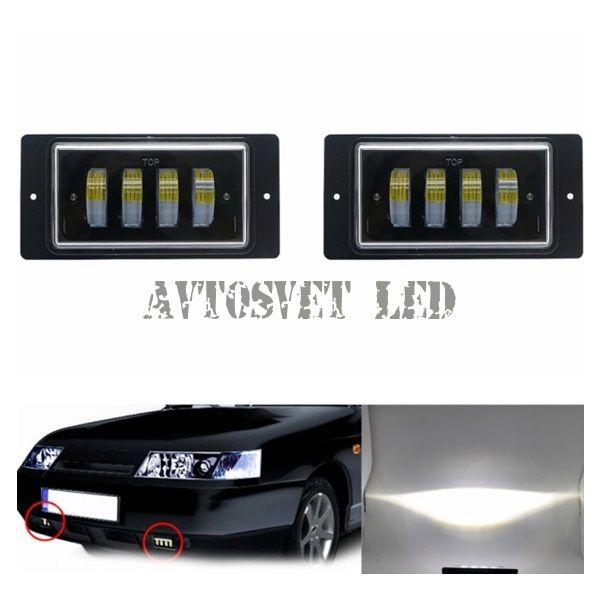 Противотуманные фары ASF7VE-70w на ВАЗ с СТГ