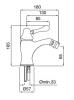 Смеситель однорычажный для биде Migliore Maya ML.MAY-8923 схема 7