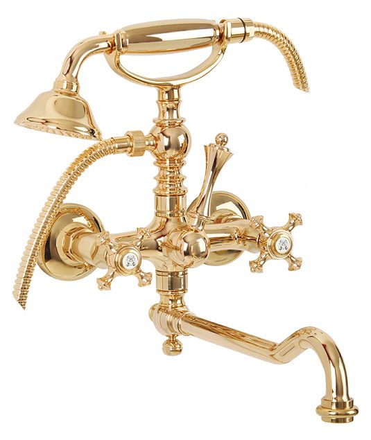 Изображение Смеситель двухвентильный для ванны Migliore Prestige new ML.PRS-703