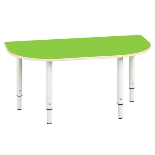 РСН-0009-08 Стол закругленный регулируемый Цвет: Зелёный