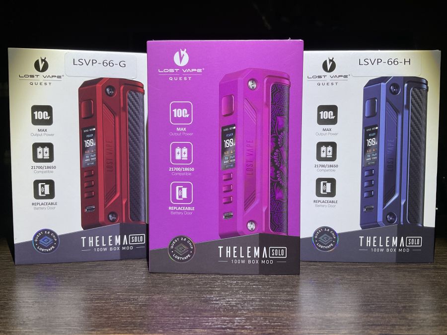 Mod Lost Vape Thelema Solo 100W