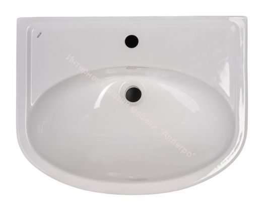 Шкаф-зеркало Радуга Черный металлик 60 левый/правый АЙСБЕРГ