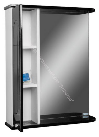 Шкаф-зеркало Радуга Яблоко 55 левый/правый АЙСБЕРГ