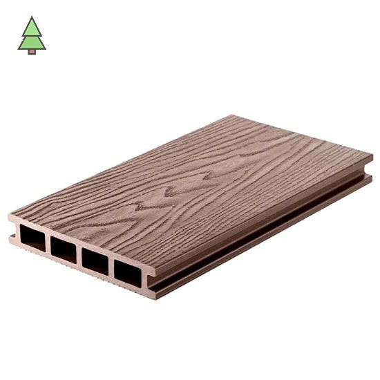 Террасная доска из ДПК 140*25*4000 мм CM Decking Vintage цвет: Венге