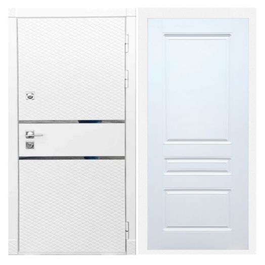 Дверь входная металлическая Great Doors H15 Белый Софт ФЛ-243 Белый Софт