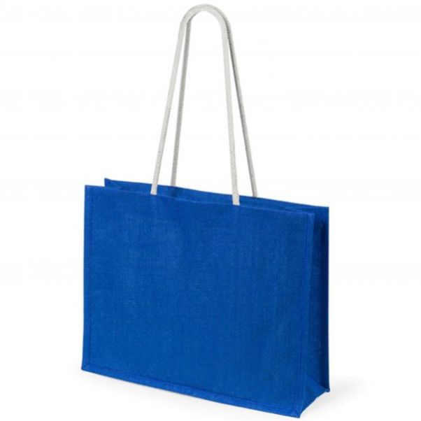 Сумка из джута Hint синяя