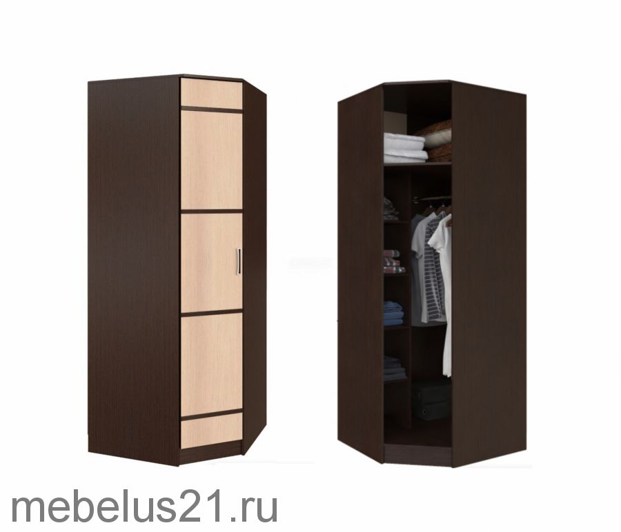 Шкаф угловой Сакура