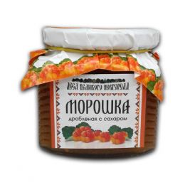 Морошка дроблёная с сахаром