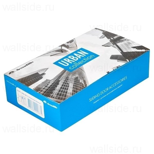 Замок для раздвижных дверей Armadillo SH011 URB BPVD-77 Вороненый никель