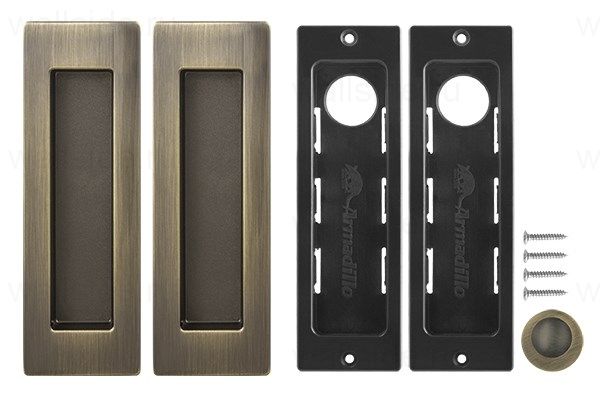 Ручка Armadillo для раздвижных дверей SH010 URB АВ-7 Бронза