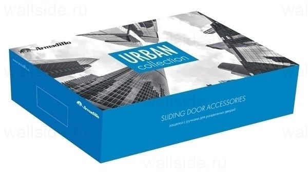 Ручка Armadillo для раздвижных дверей SH010 URB СР-8 Хром